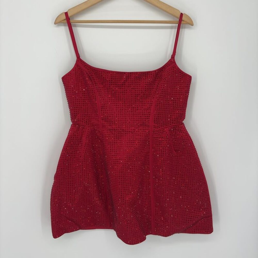 babyboo Mini Dress in Red